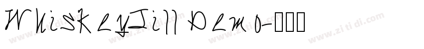 WhiskeyJill Demo字体转换